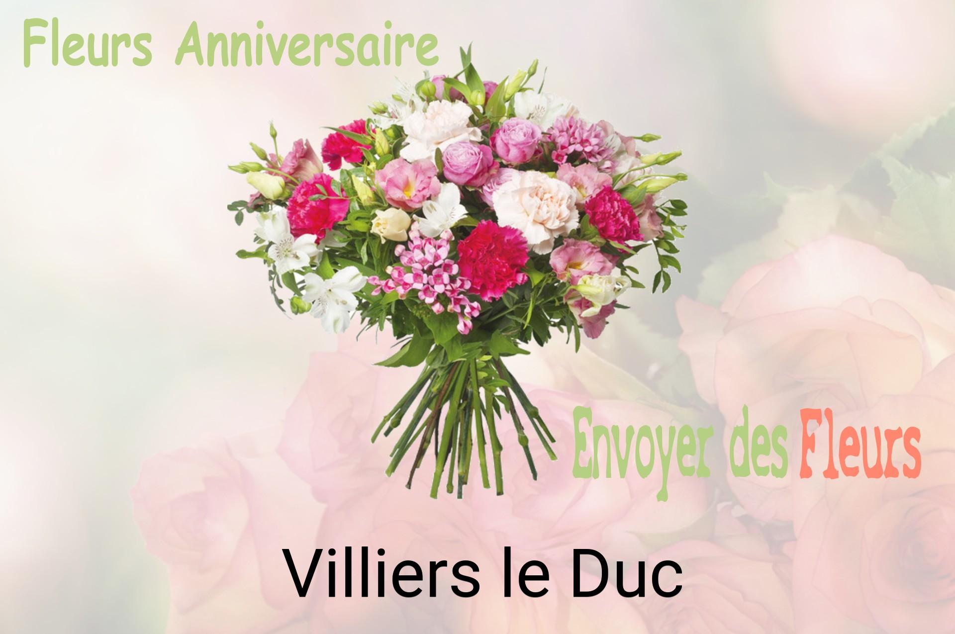 Bouquet de fleurs d’anniversaire livré à Villiers-le-Duc