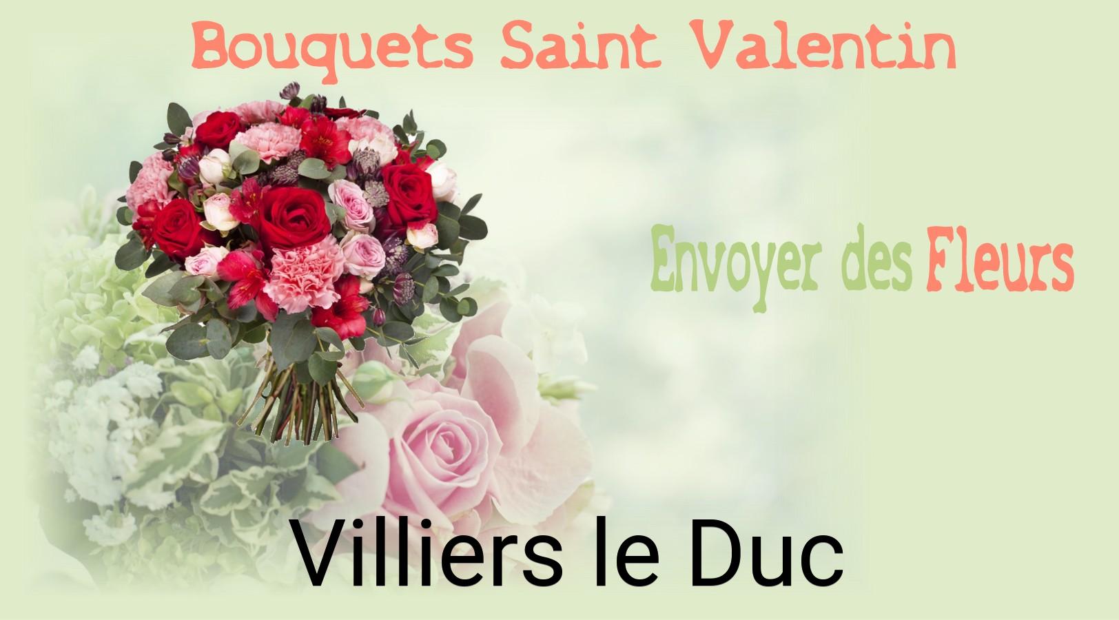 Roses de Saint-Valentin livrées à Villiers-le-Duc